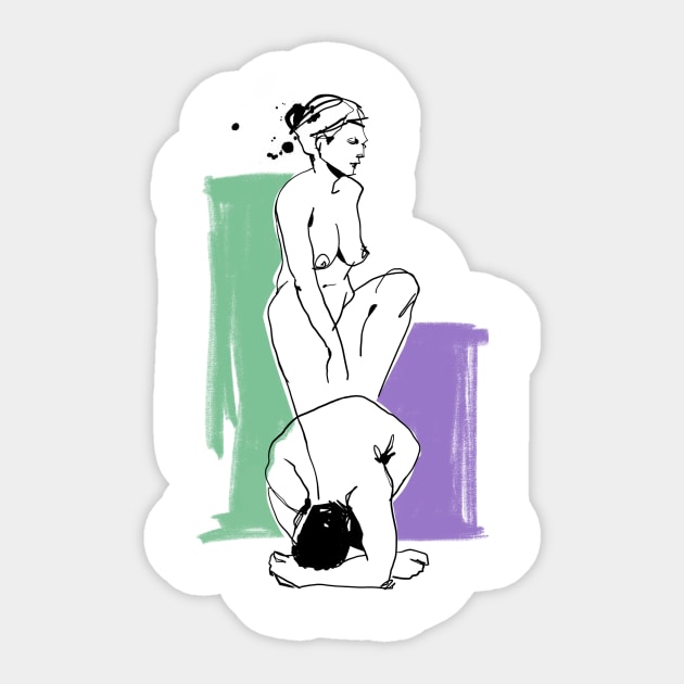 Eve Sticker by gordotaub2